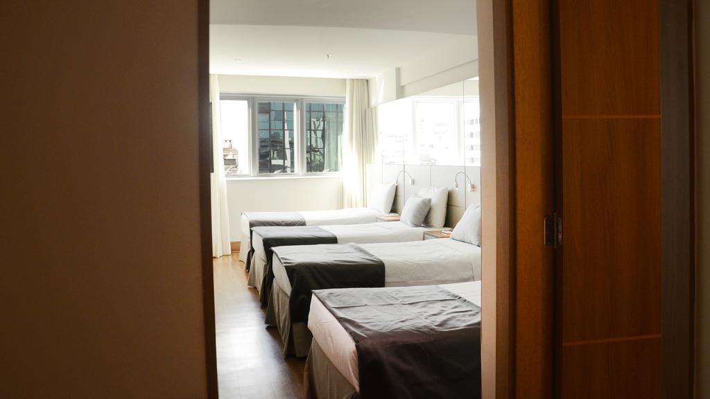 Hotel Atlantico Travel Copacabana Rio de Janeiro Exterior foto Room at the hostel